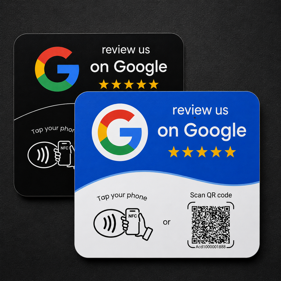 Google NFC Review Card