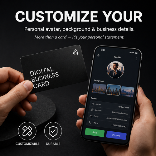Digital NFC Business Cards