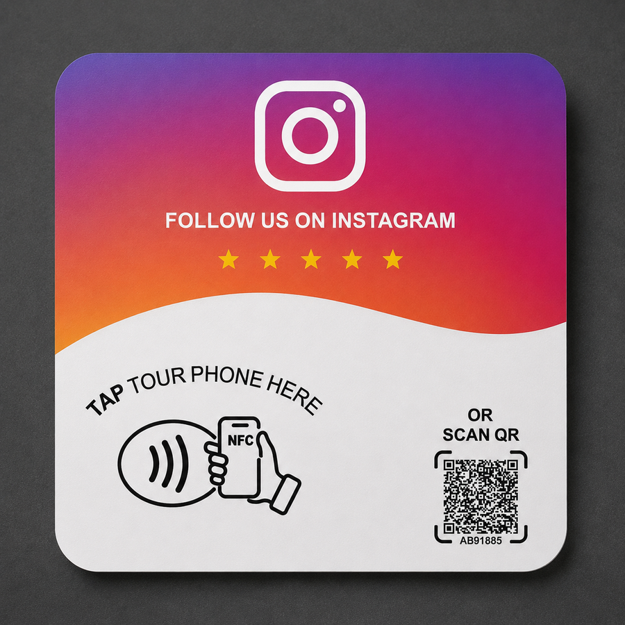 Instagram NFC Social Card